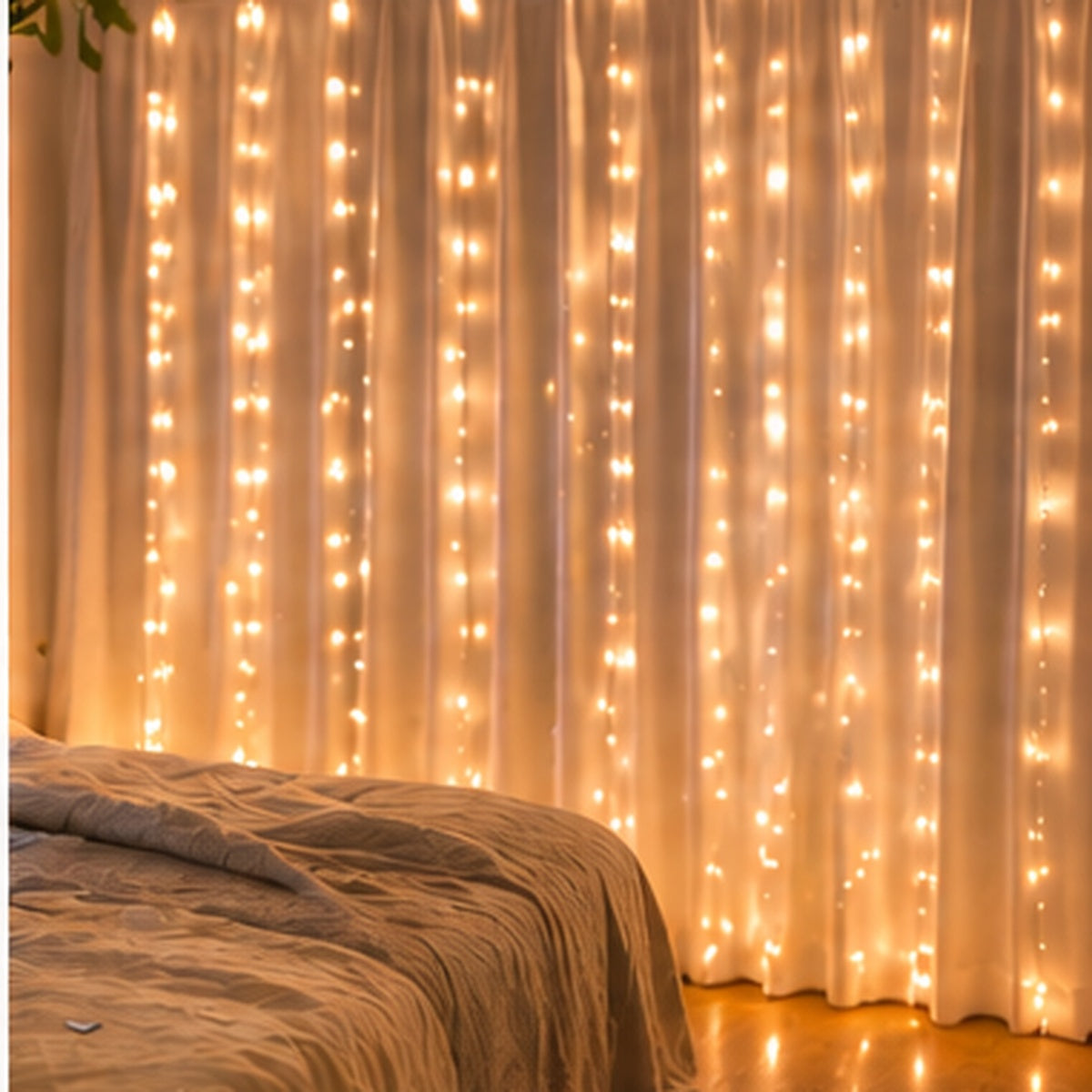 Enchanted Curtain Fairy Lights