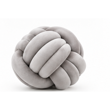 CloudKnot Velvet Cushion