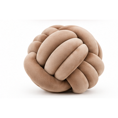 CloudKnot Velvet Cushion