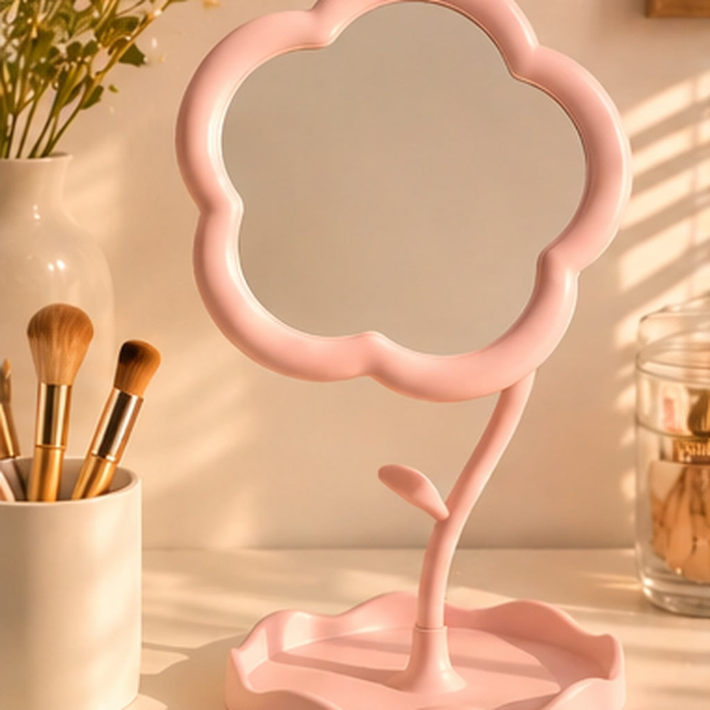 Daisy Bloom Desktop Mirror