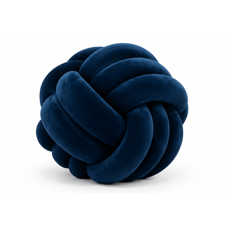 CloudKnot Velvet Cushion