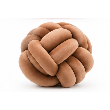 CloudKnot Velvet Cushion