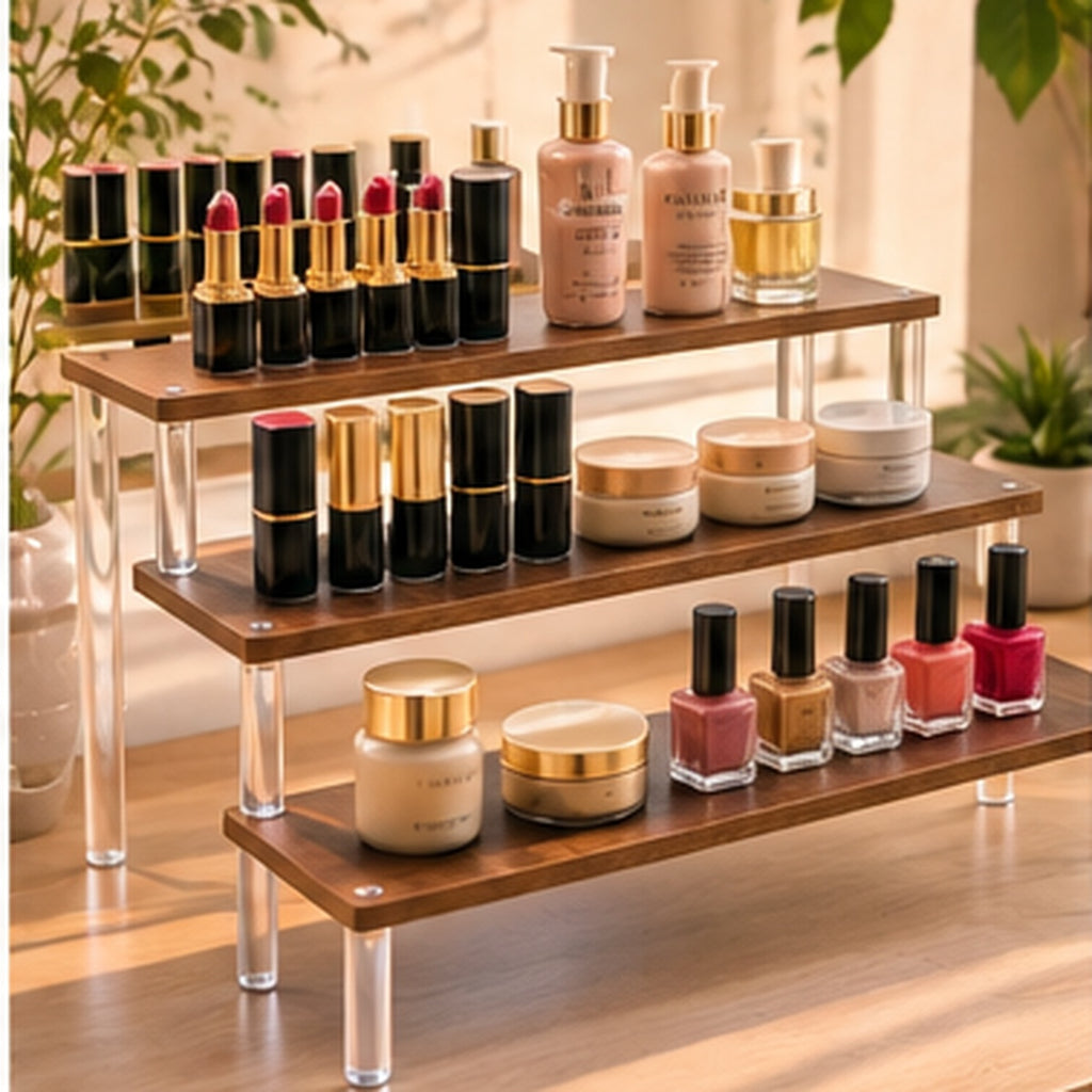 Wooden Tiered Display Stand