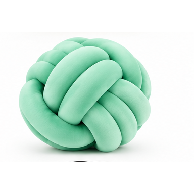 CloudKnot Velvet Cushion