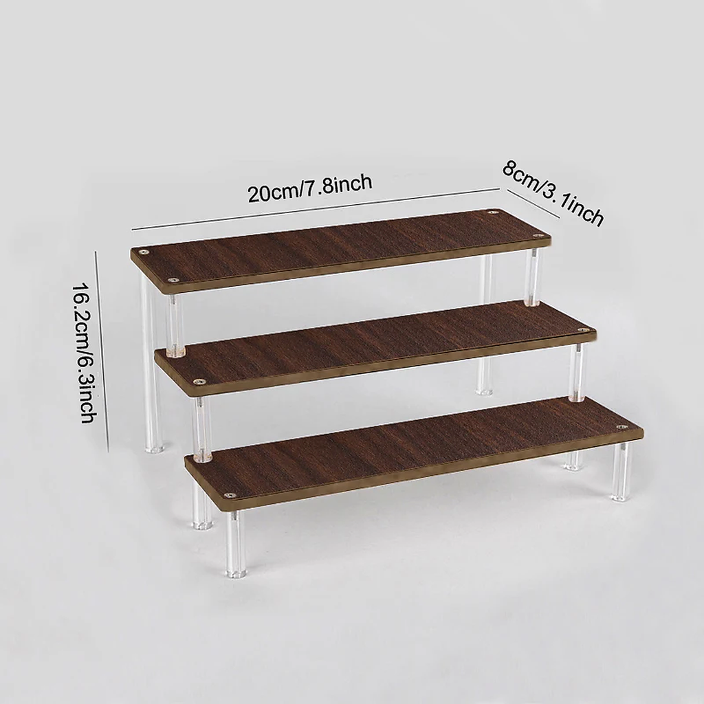 Wooden Tiered Display Stand