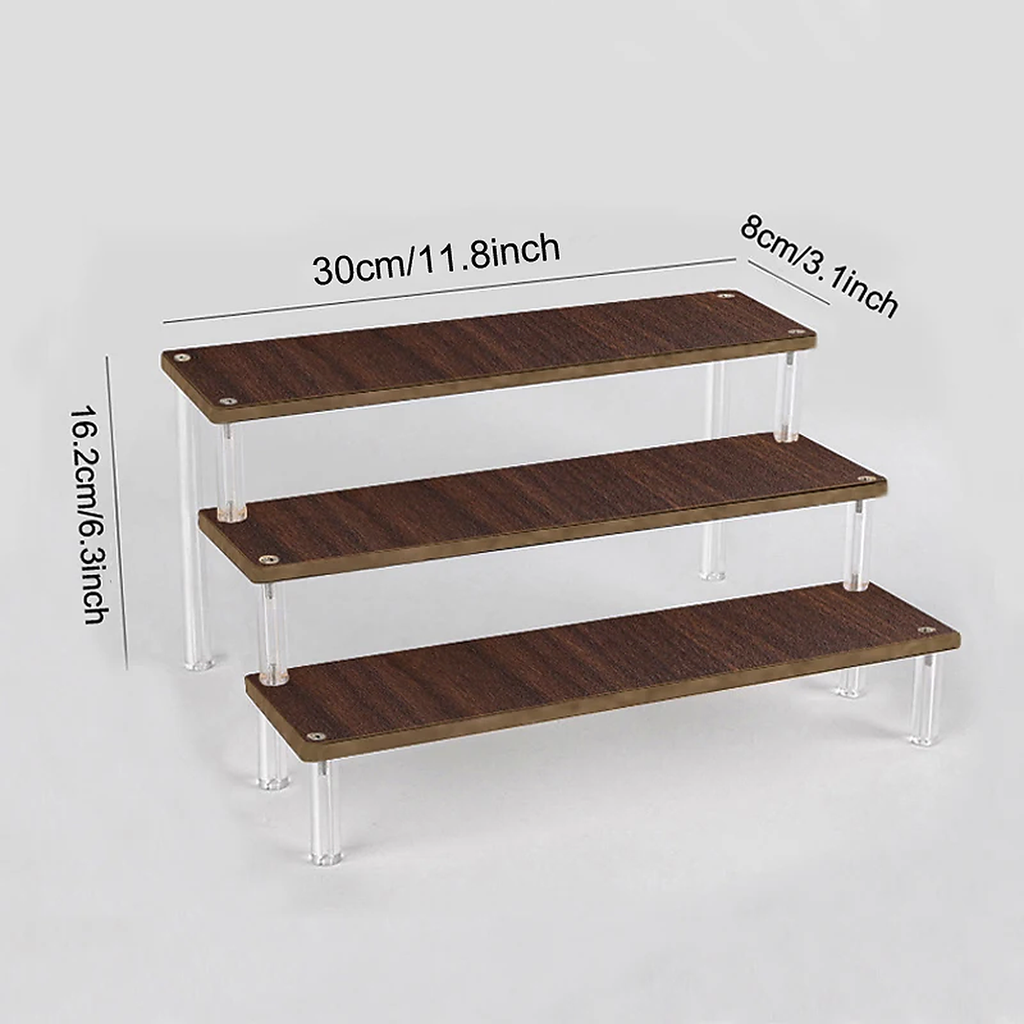 Wooden Tiered Display Stand