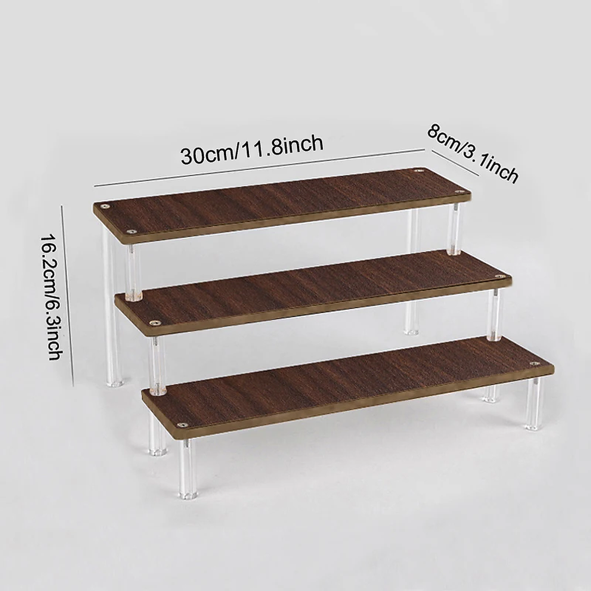 Wooden Tiered Display Stand