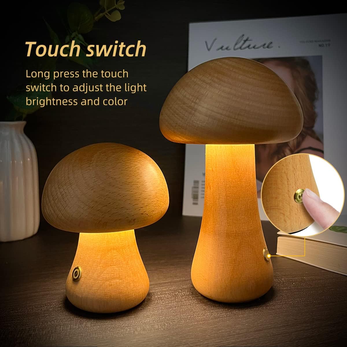 Mushroom Glow Night Light
