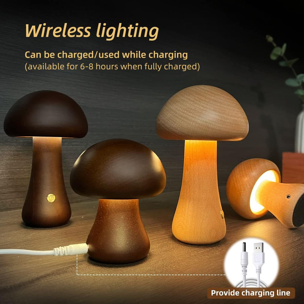 Mushroom Glow Night Light