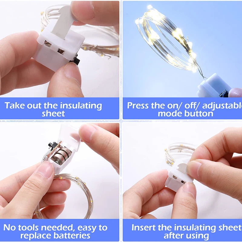 Enchanted Glow Fairy String Lights