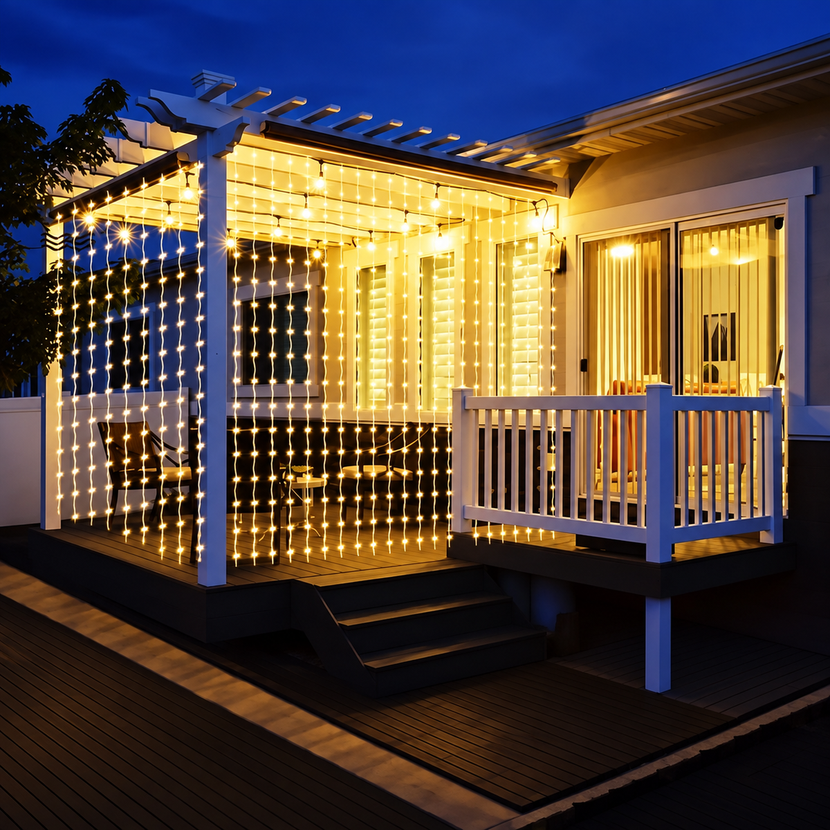 Enchanted Curtain Fairy Lights