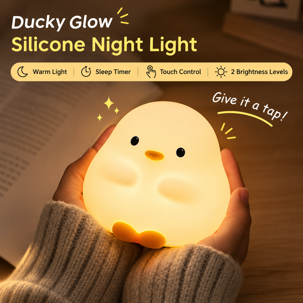 Ducky Glow Night Light 🦆✨