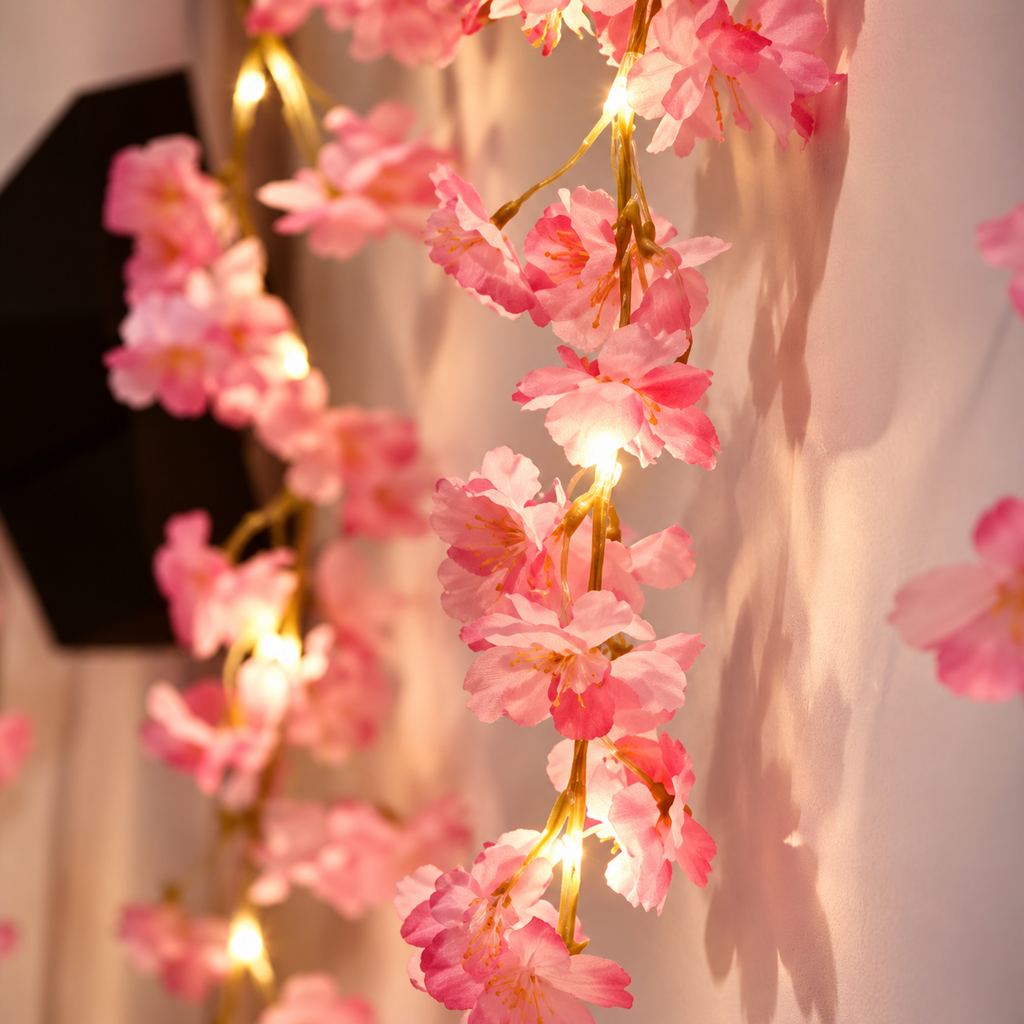 Cherry Blossom Glow Garland