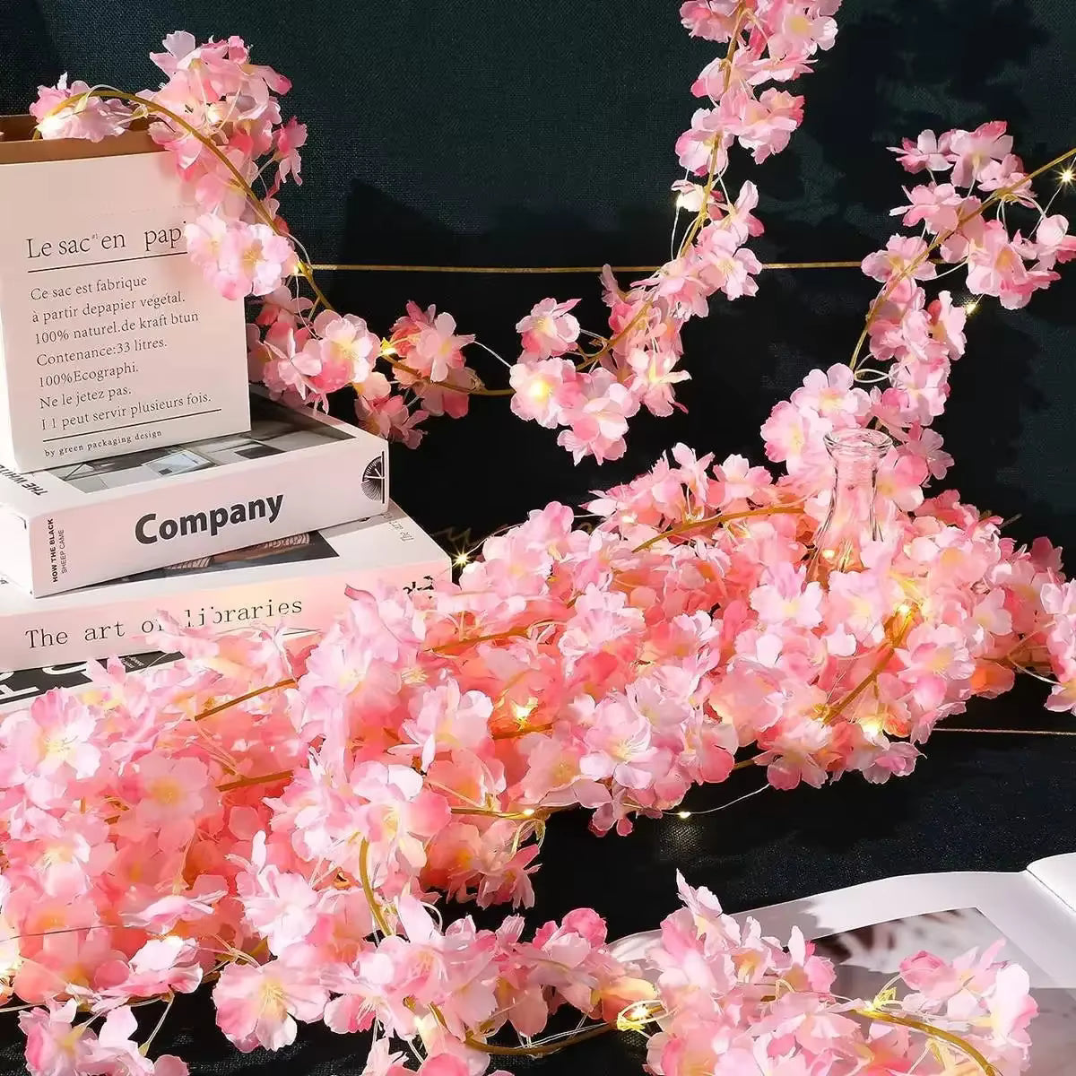 Cherry Blossom Glow Garland