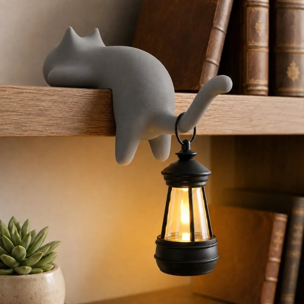 Hanging Cat Lantern