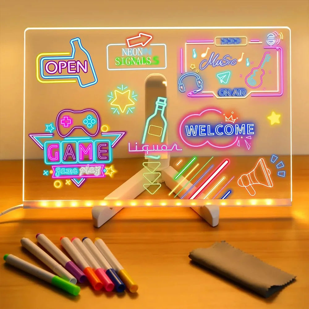GlowWrite LED Note Board