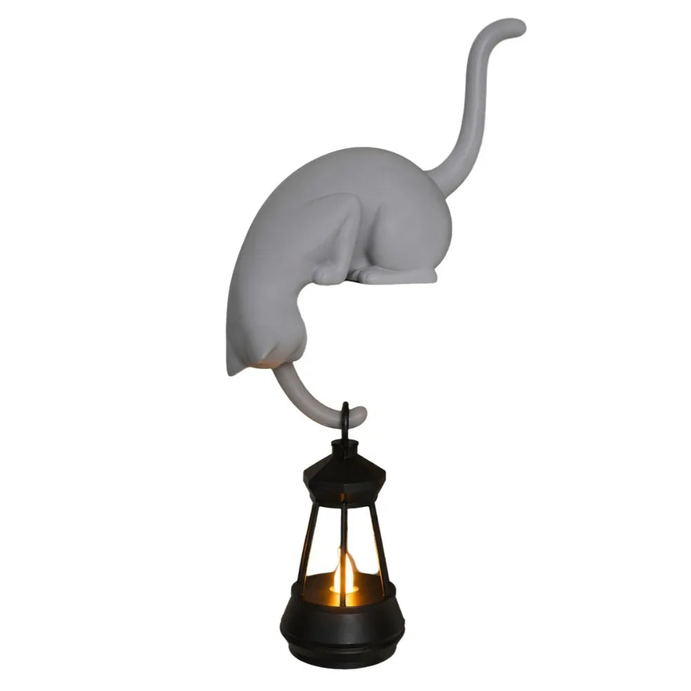Hanging Cat Lantern