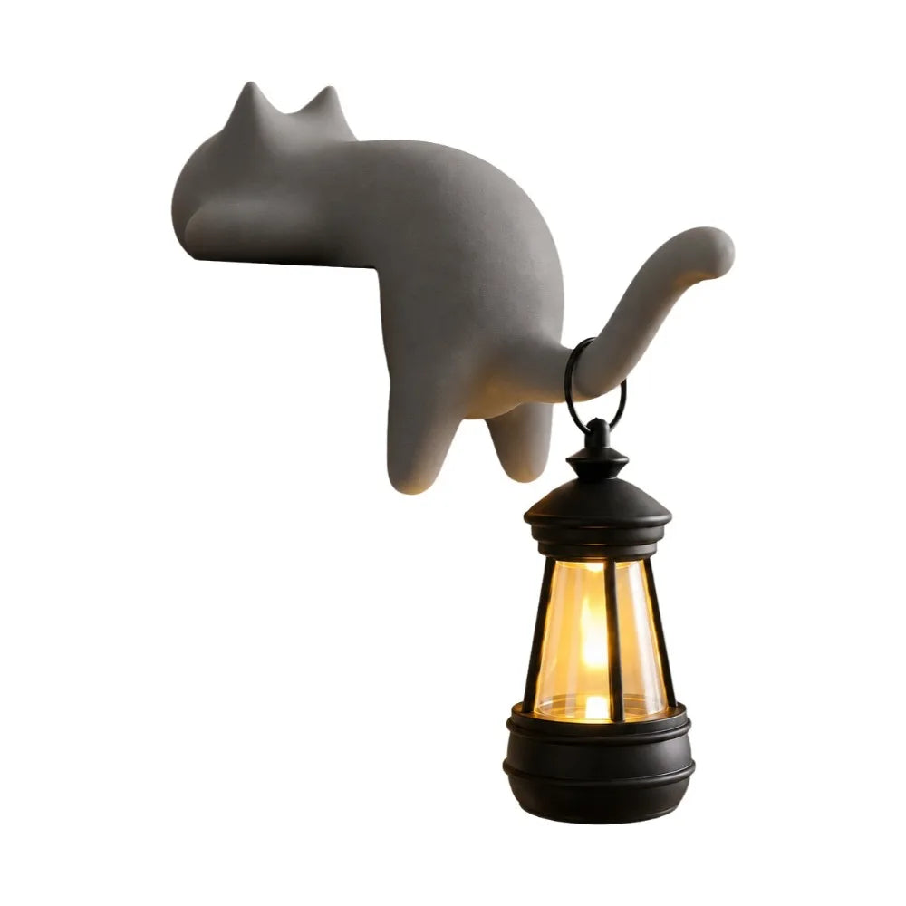 Hanging Cat Lantern