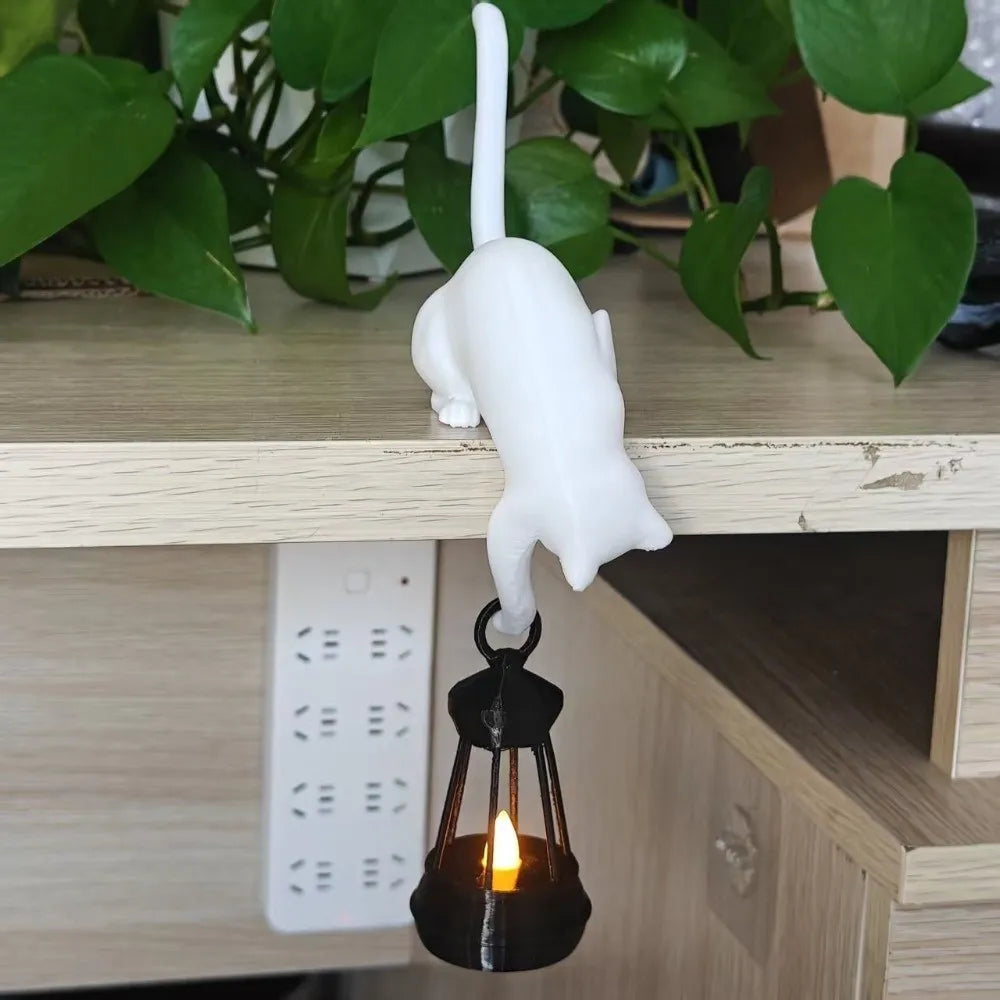 Hanging Cat Lantern