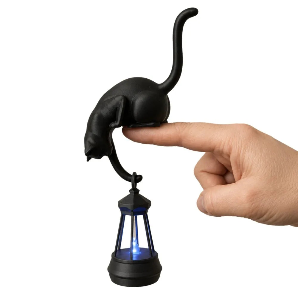 Hanging Cat Lantern