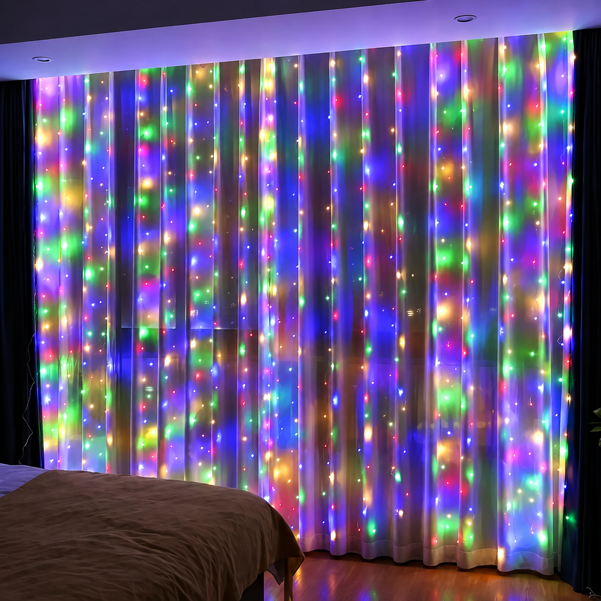 Enchanted Curtain Fairy Lights