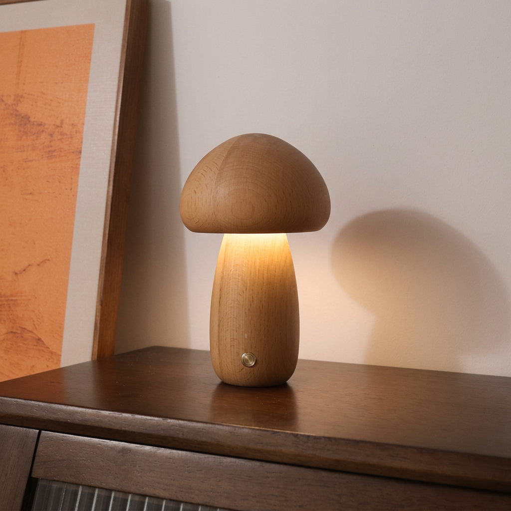 Mushroom Glow Night Light