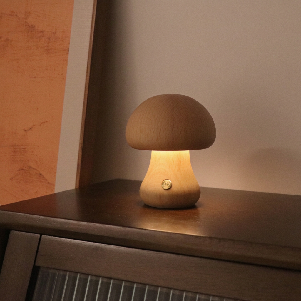 Mushroom Glow Night Light