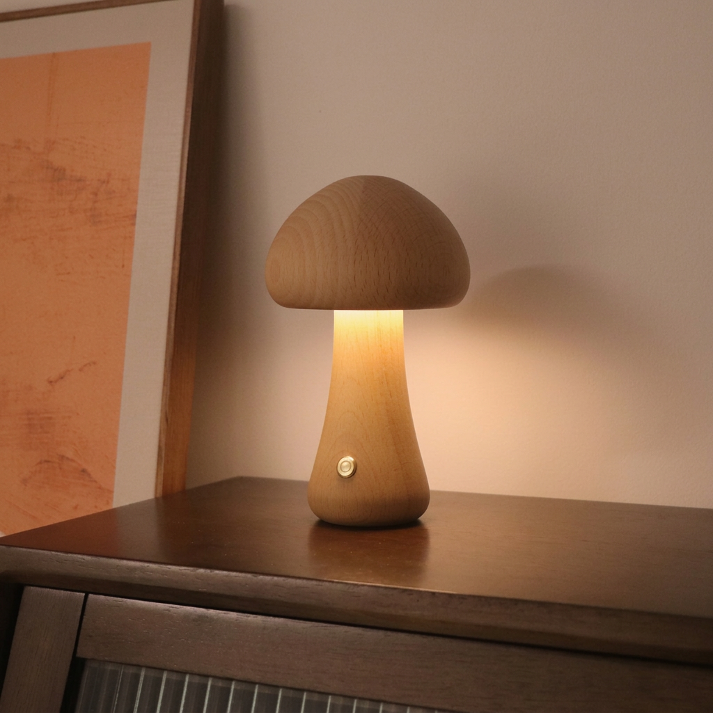 Mushroom Glow Night Light